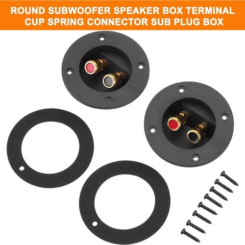2pc speaker sub plug - speaker, box