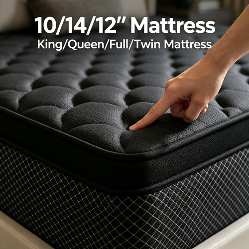 Gel memory foam - 12,