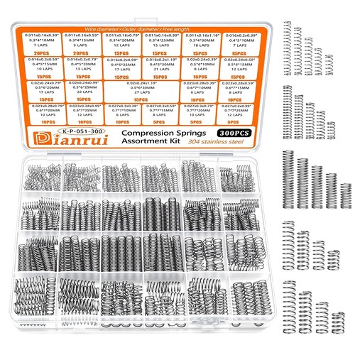 300pcs compression springs - 300pcs,