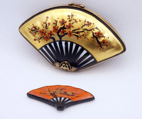 New french limoges trinket box - french,