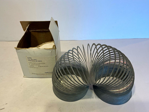 Vintage metal slinky - vintage,